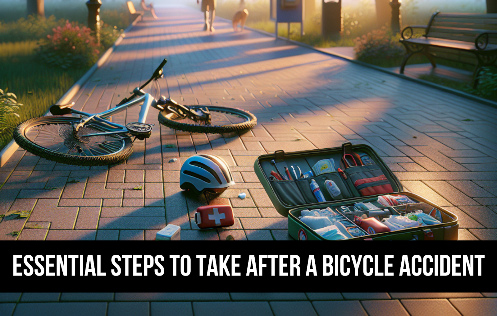 steps after bicycle accident