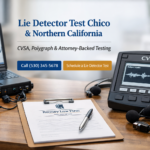 CVSA machine on a desk in a Chico CA lawyers office, Rooney Law Firm